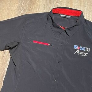 Mobil 1 Racing Boardroom Ecoapparel Shirt 3XL Motorsport‎ Pit Crew EUC **measure
